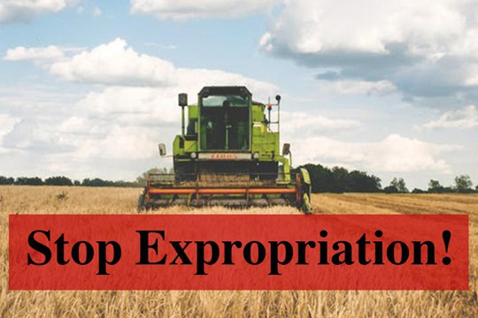 New Expropriation Bill violates property rights