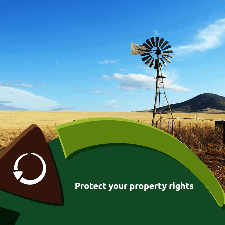 Protect your property rights